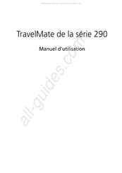 Acer TravelMate 290 Serie Manuel D'utilisation