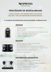 Nespresso Zenius Guide Rapide