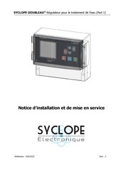SYCLOPE DOUBLEAU CEN0010 Notice D'installation Et De Mise En Service