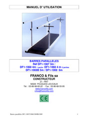 FRANCO & Fils DF1-1069 Manuel D'utilisation