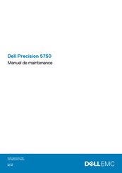 Dell Precision 5750 Manuel De Maintenance