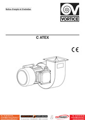 Vortice C ATEX Série Notice D'emploi Et D'entretien