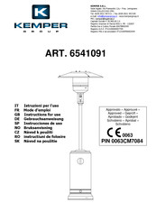 Kemper 6541091 Mode D'emploi