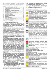 Calpeda RSFT663A10210S0 Mode D'emploi