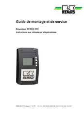REMKO EFS Série Guide De Montage Et De Service