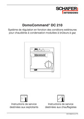 Schäfer DomoCommand DC 210 Instructions De Service