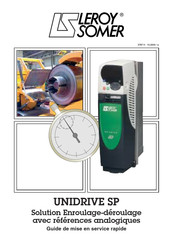 Leroy Somer UNIDRIVE SP Guide De Mise En Service Rapide