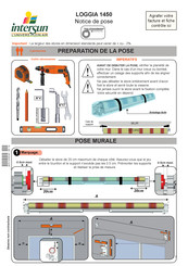 Intersun LOGGIA 1450 Notice De Pose