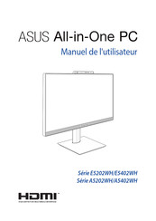 Asus A5202WH Serie Manuel De L'utilisateur
