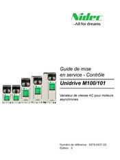 Nidec Unidrive M100 Guide De Mise En Service