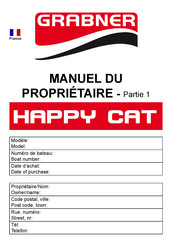 grabner HAPPY CAT Manuel Du Propriétaire