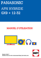Panasonic Lumix DC-GX9 Manuel D'utilisation