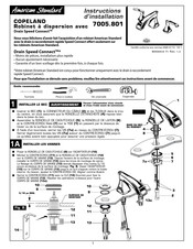 American Standard COPELAND 7005.801 Instructions D'installation