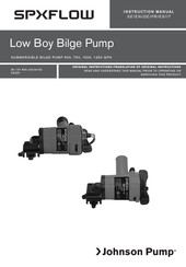 Johnson Pump SPX FLOW 1250 GPH Manuel D'instructions