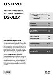 Onkyo DS-A2X Manuel D'instructions