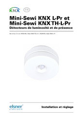 elsner elektronik Mini-Sewi KNX L-Pr Installation Et Réglage
