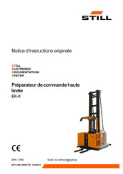 Still EK-X10 Notice D'instructions Originale