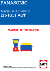 Panasonic ER1611 Manuel D'utilisation