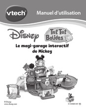 VTech Tut Tut Bolides Le magi-garage interactif de Mickey Manuel D'utilisation