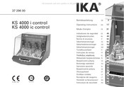 IKA 4000 ic control Mode D'emploi