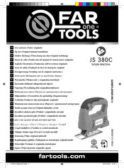 Far Tools JS 380C Notice Originale