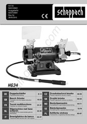 Scheppach HG34 Traduction Du Manuel D'origine