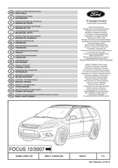 Ford SK8M5J 550B12 AB Instructions De Montage
