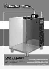 Superfish iQUBE 3 Aquarium Garantie Et Mode D'emploi