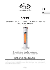 Argo STING Instructions D'utilisation