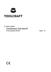 TOOLCRAFT 2471599 Notice Originale