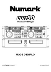 Numark CDN90 Mode D'emploi