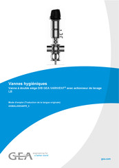 GEA VARIVENT Mode D'emploi