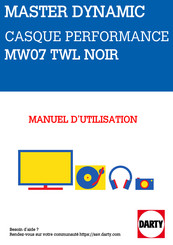 Master&Dynamic MW07 Manuel D'utilisation