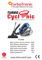 Zline TurboTronic TURBO Cyclonic TT-CV05 Mode D'emploi