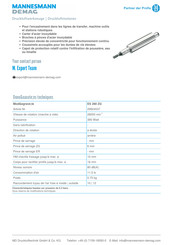 Mannesmann Demag 29924537 Mode D'emploi
