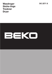 Beko DC 2571 X Mode D'emploi