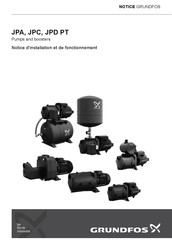 Grundfos JPC 4-54 Notice D'installation Et De Fonctionnement