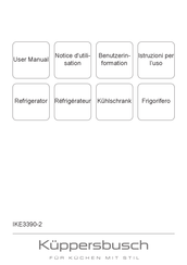 Kuppersbusch IKE3390-2 Notice D'utilisation