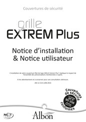Albon GRILLE Extrem Plus Notice D'installation Et Utilisateur