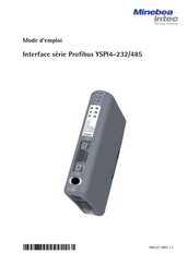 Minebea Intec YSPI4-485 Mode D'emploi