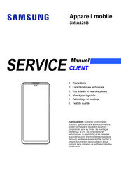 Samsung SM-A426B Manuel De Service