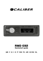 Caliber RMD 032 Guide De Démarrage Rapide