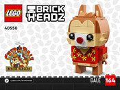 LEGO BRICK HEADZ 40550 Mode D'emploi