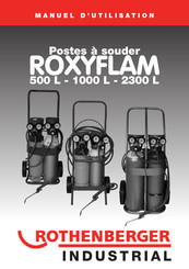 Rothenberger Industrial ROXYFLAM 1000 L Manuel D'utilisation