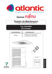 Atlantic Fujitsu Confort Plus DC Inverter R410A Série Dossier De Maintenance