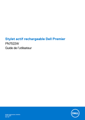 Dell Premier PN7522W Guide De L'utilisateur