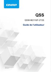 QNAP QSS QSW-M2116P-2T2S Guide De L'utilisateur