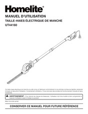 Homelite UT44160 Manuel D'utilisation