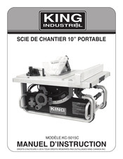 King Industrial KC-5015C Manuel D'instruction