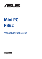 Asus PB62 Manuel De L'utilisateur